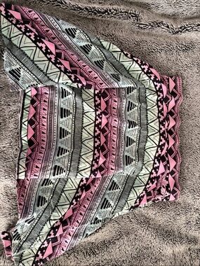 Aztec Printed Mini Skirt